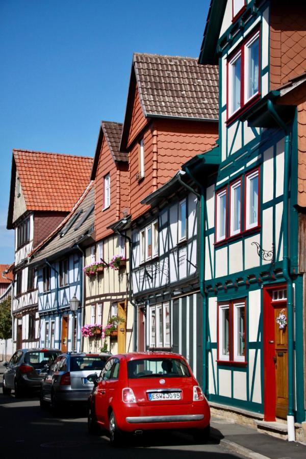 Mittelalterliches Fachwerkhaus Am Diebesturm - Klimatisiert- 巴特索登-阿伦多夫 外观 照片