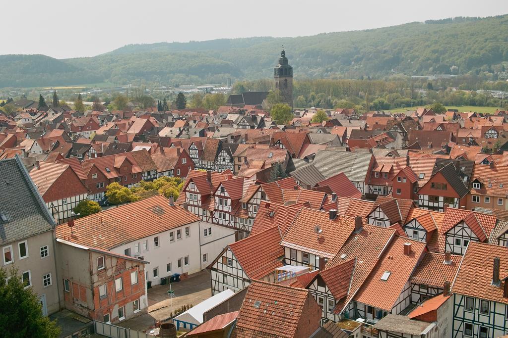 Mittelalterliches Fachwerkhaus Am Diebesturm - Klimatisiert- 巴特索登-阿伦多夫 外观 照片