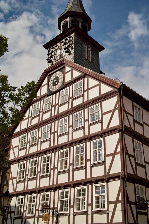 Mittelalterliches Fachwerkhaus Am Diebesturm - Klimatisiert- 巴特索登-阿伦多夫 外观 照片