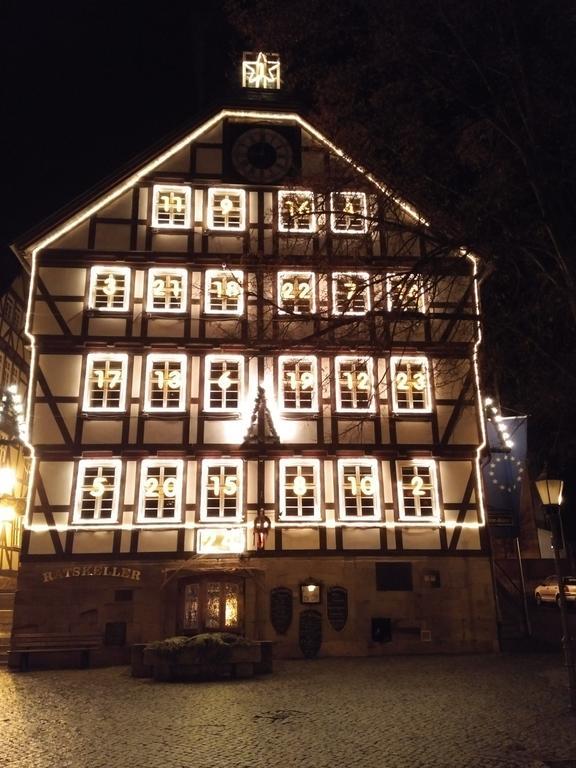 Mittelalterliches Fachwerkhaus Am Diebesturm - Klimatisiert- 巴特索登-阿伦多夫 外观 照片